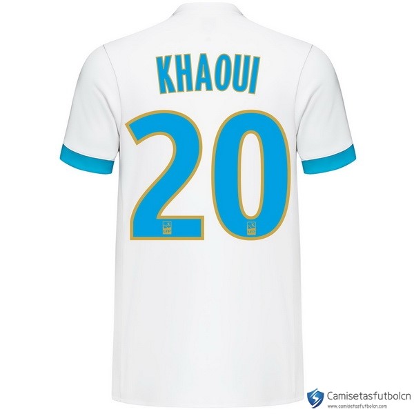 Camiseta Marsella Primera equipo Khaoui 2017-18